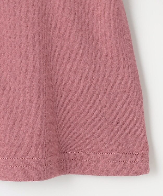 ANY KIDS 袖 レース ガーリー Ｔシャツ ローズピンク