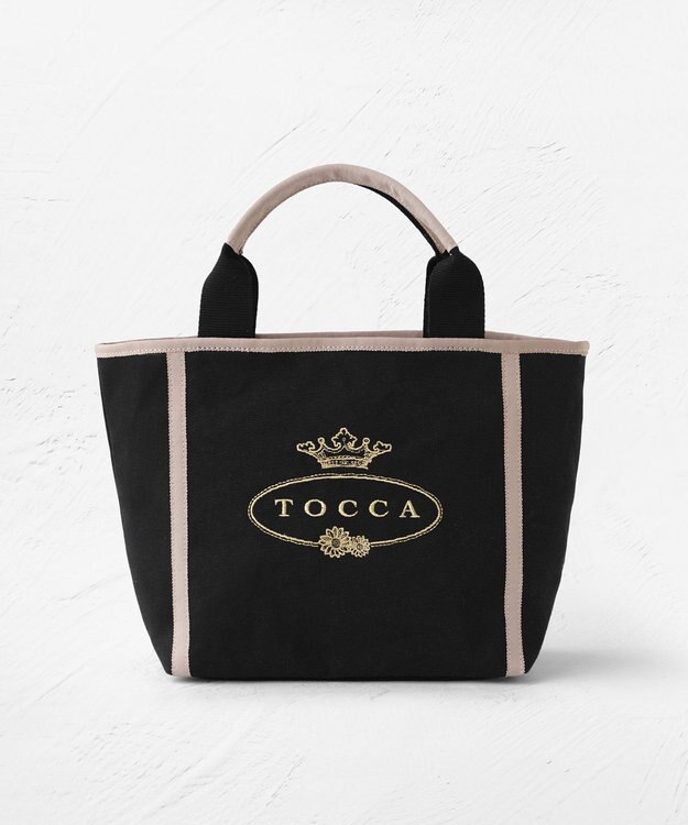 TOCCA BOW BRIDGE CANVAS TOTE トートバッグ ブラック系5