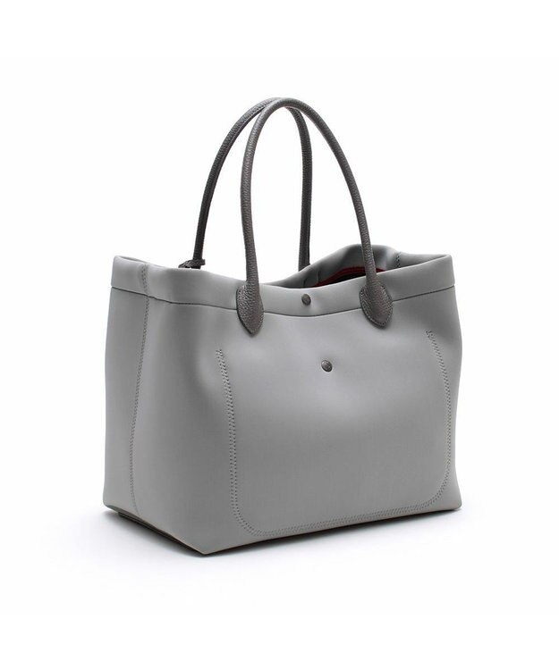 A.D.M.J. 【魔法の様に軽い】マジックライト/コード刺しゅうキューブトート34cm GR/MA