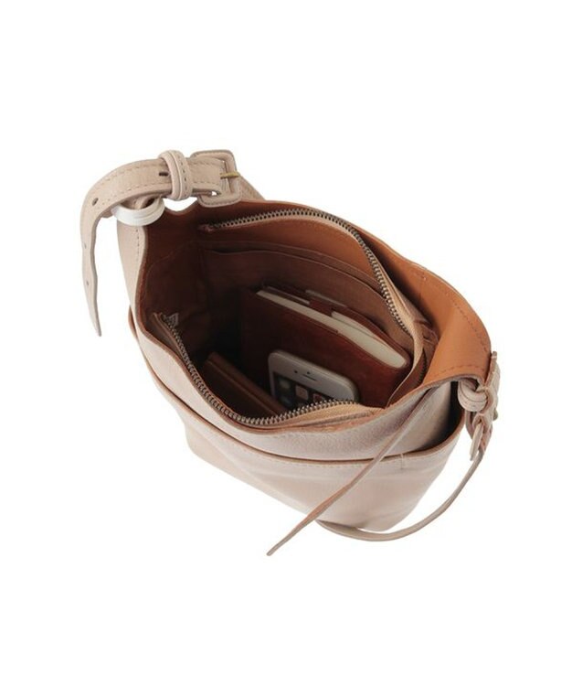 genten タスカ ショルダーバッグM グレー