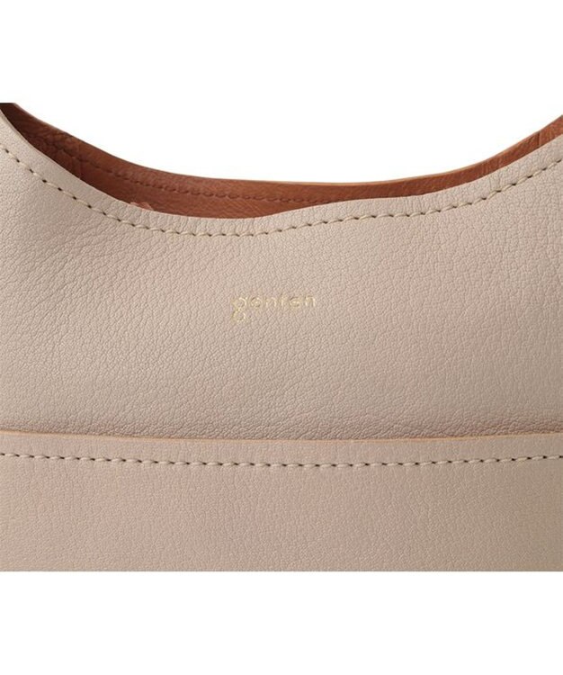 genten タスカ ショルダーバッグM グレー