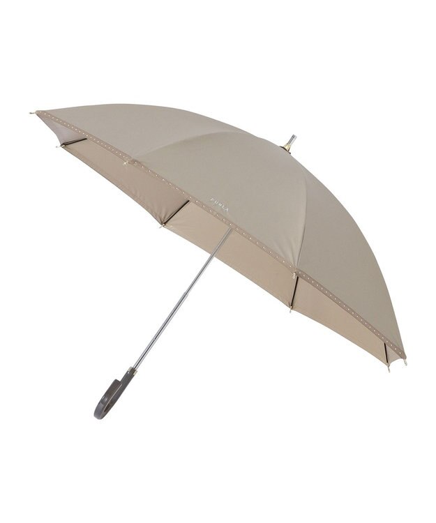 MOONBAT 【フルラ （FURLA）】晴雨兼用日傘　スタッズ モカブラウン