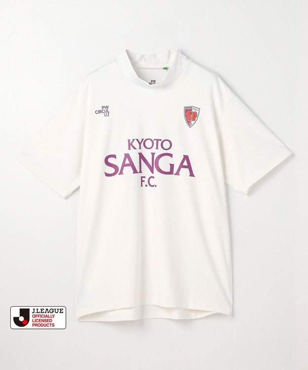 PW CIRCULUS 【UNISEX】J.LEAGUE モックネック J1所属の20クラブコラボ ゴルフ 京都サンガ