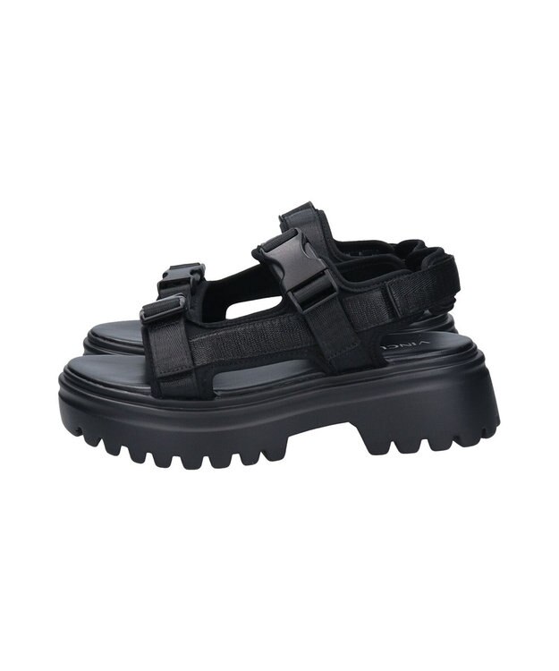 Bridget Birkin 【VINCULUM】ベルクロサンダル ブラック