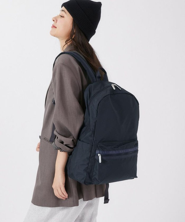 【未使用】レスポートサック リュック　ディープシーブルー レスポートサック LeSportsac CINCH BACKPACK （ディープシー
