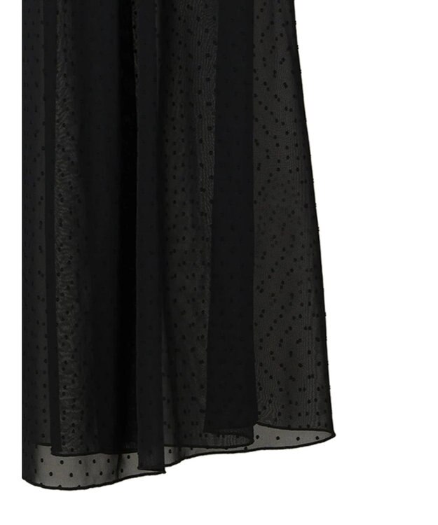 AMERICAN HOLIC ドビーシフォンキャミワンピース Black