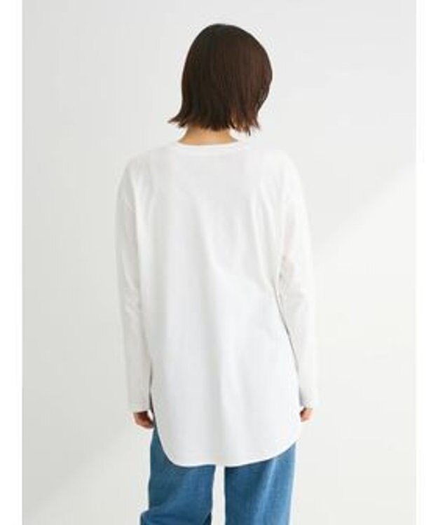 Green Parks 裾ラウンドホワイトインナー Off White