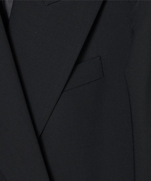 JOSEPH 【WEB＆OUTLET限定】テイラーウールブレンド　ダブルブレストジャケット Black