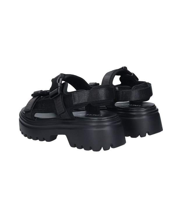 Bridget Birkin 【VINCULUM】ベルクロサンダル ブラック