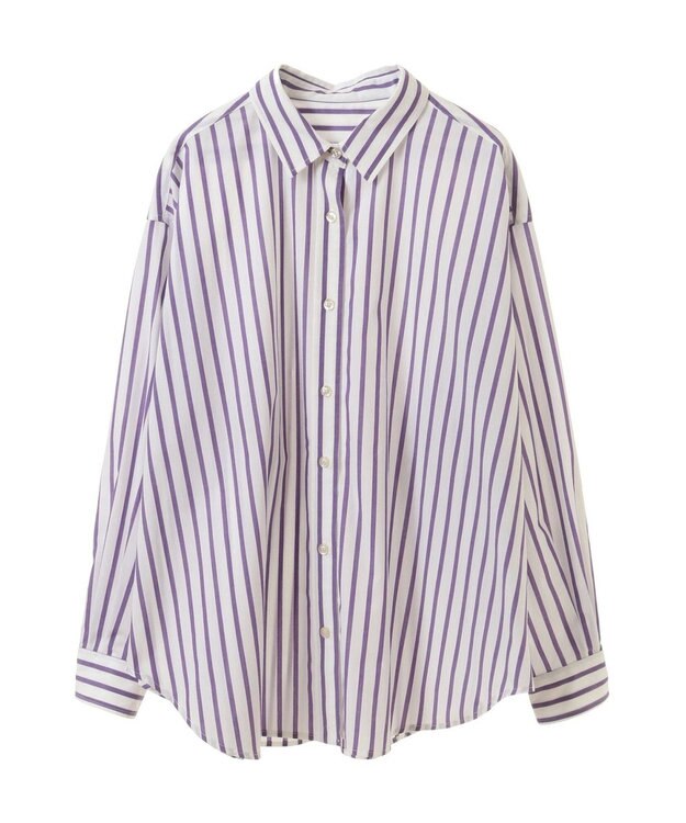 AMERICAN HOLIC イージーケアブロードシャツ Stripe