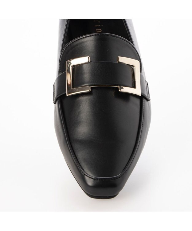 MODE ET JACOMO <carino>バックルローファー ブラック