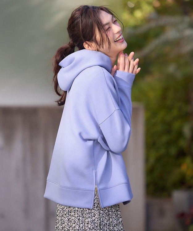 ANY L 【洗濯機可】ダンボールパーカー ブルー