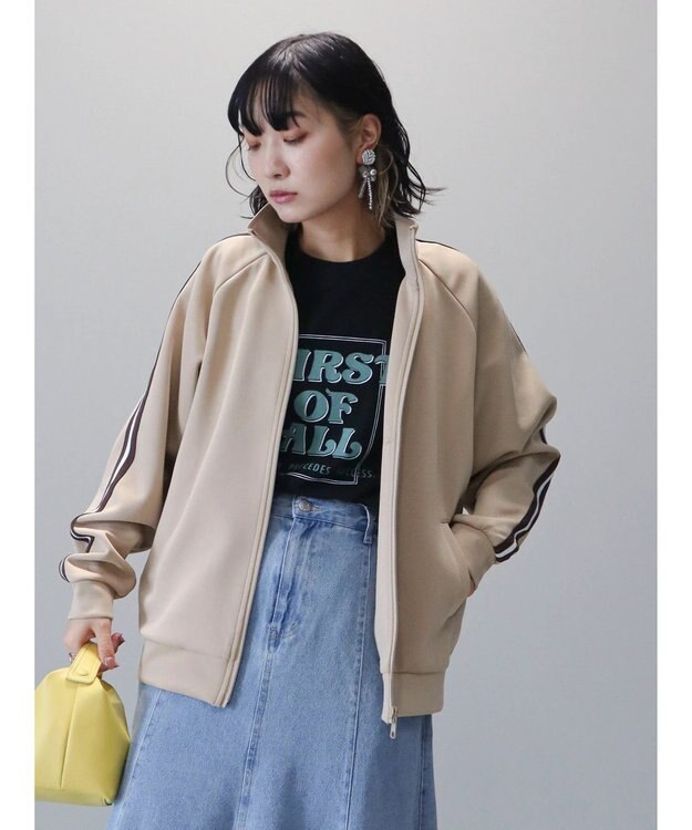 Green Parks ・Ｄｏｕｂｌｅ　Ｆｌａｇｓ　トラックジャケット Beige