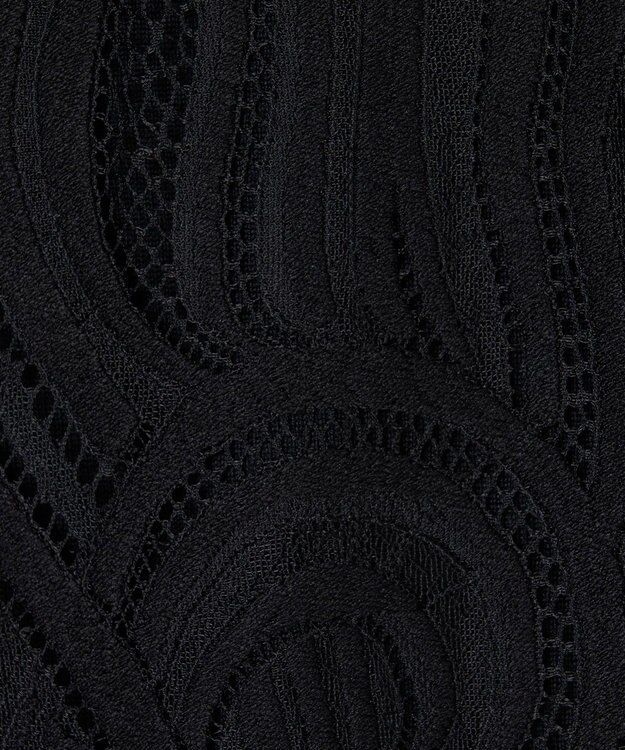 JOSEPH レース&ニット　ショートスリーブニット Black