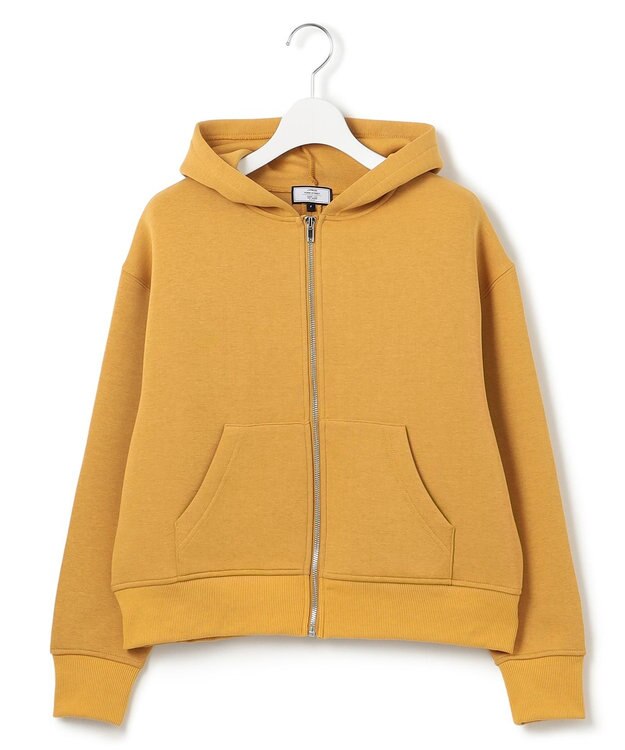 J.PRESS YORK STREET 【WOMEN】ダンボールジャージ パーカー イエロー系