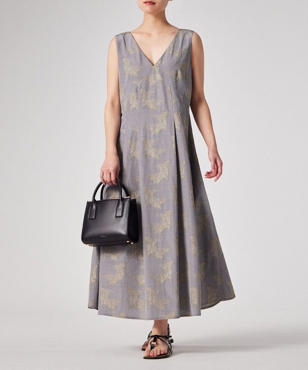 Paul Smith La Peche カットジャカード ワンピース ライラック