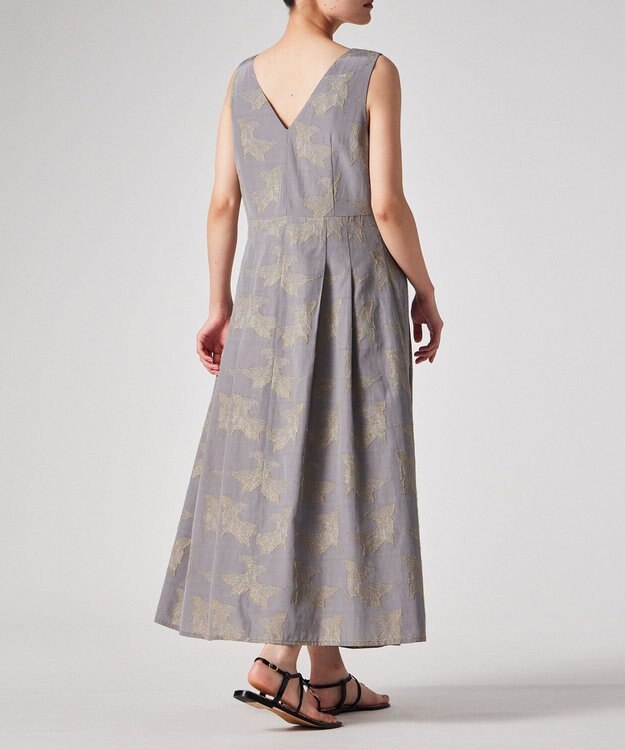 Paul Smith La Peche カットジャカード ワンピース ライラック