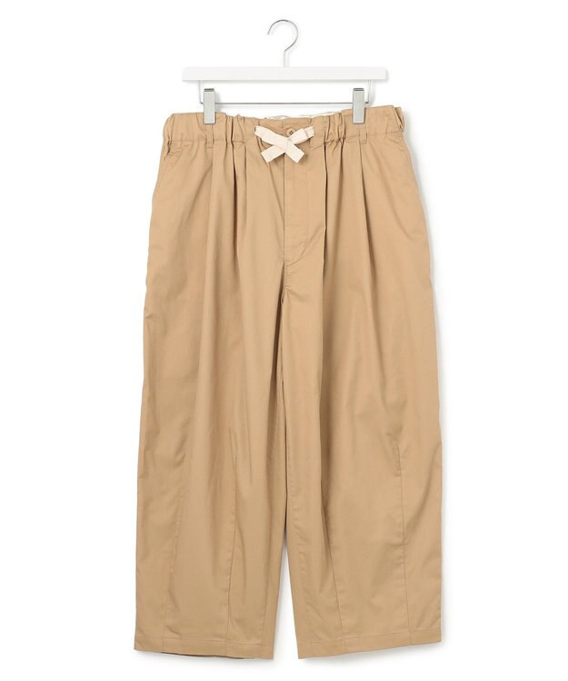 J.PRESS YORK STREET 【UNISEX】バギーフィットパンツ ベージュ系