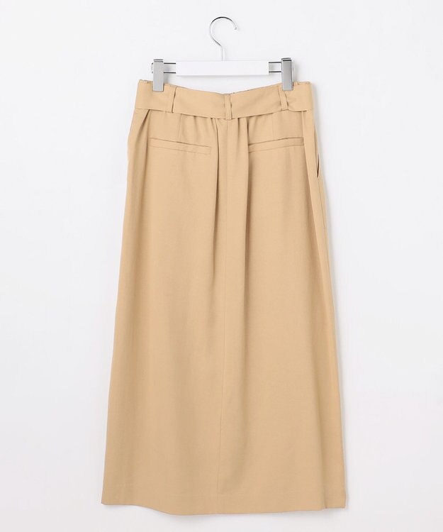自由区 セルロースコットンチノ スカート ベージュ