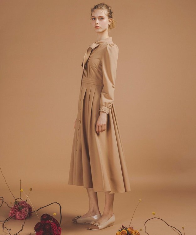 TOCCA 【洗える・消臭】SWEET CARAMEL BOX ドレス ベージュ系