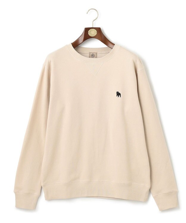 J.PRESS MEN 【WEB・一部店舗限定】バックブル裏毛 トレーナー ベージュ系