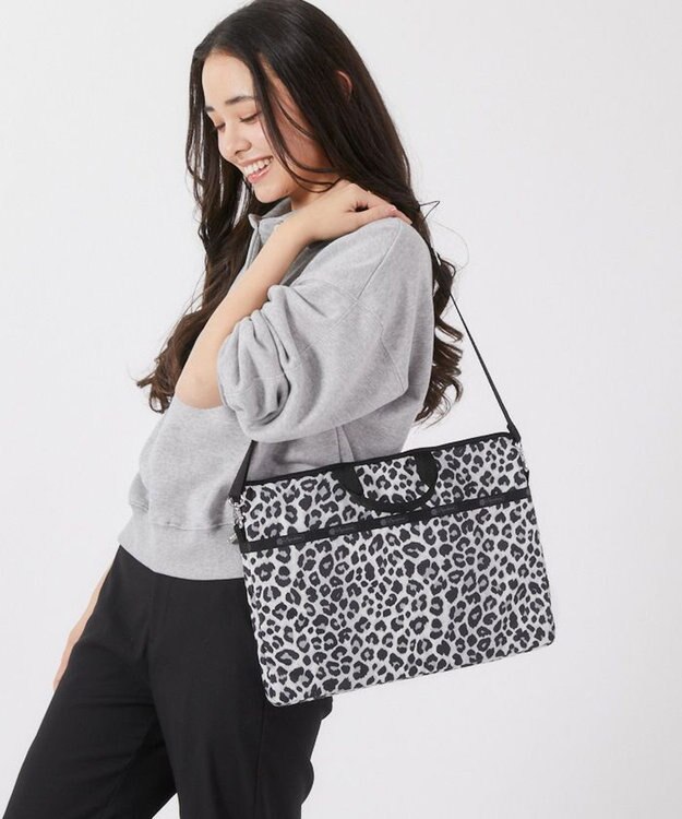 LeSportsac TH LAPTOP CASE 15/ニュートラルレオパード ニュートラルレオパード