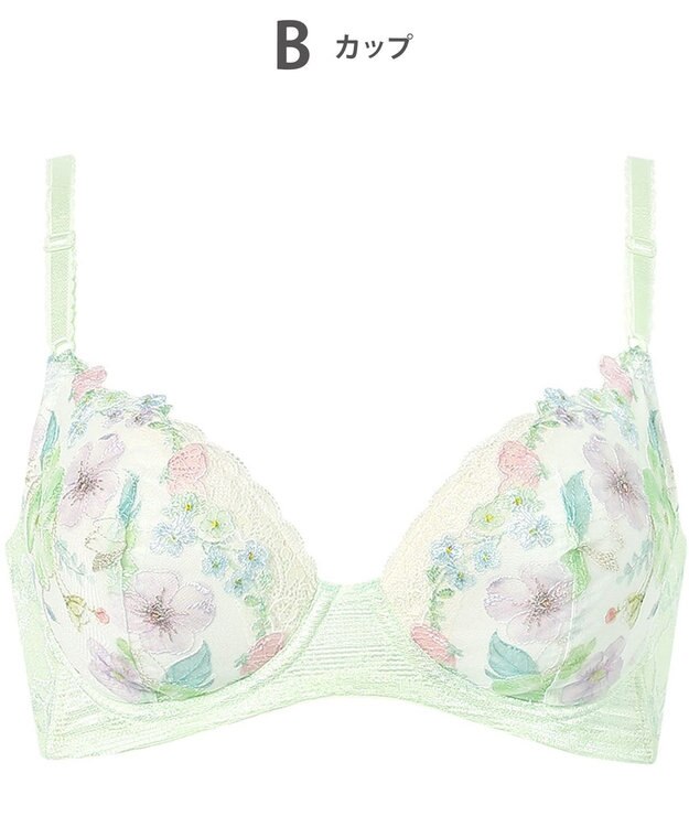 Wing ブラジャー 背中の段差をスムージング 脇高設計 バストの脇流れをブロック 【後ろ姿きれいブラ】 ブラ KB2722 ウイング／ワコール メロン