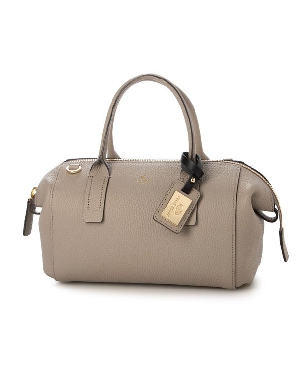PELLE BORSA 2way ボストンバッグ Reinette レネット 4702 グレージュ