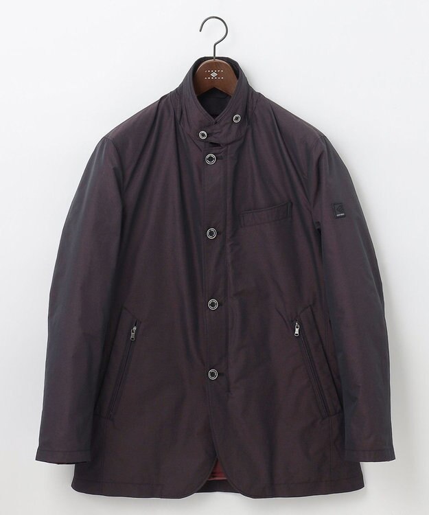 JOSEPH ABBOUD 【キングサイズ・2WAY/撥水/7ポケット/ダウンライナー付】 2WAY高機能インターレースメモリー ダウン ブルゾン ワイン系