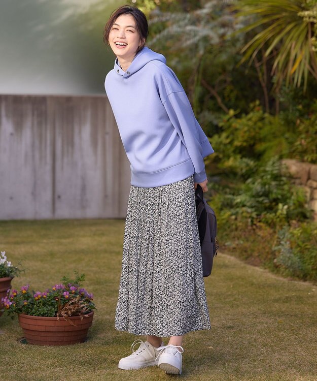 ANY L 【洗濯機可】ダンボールパーカー ブルー