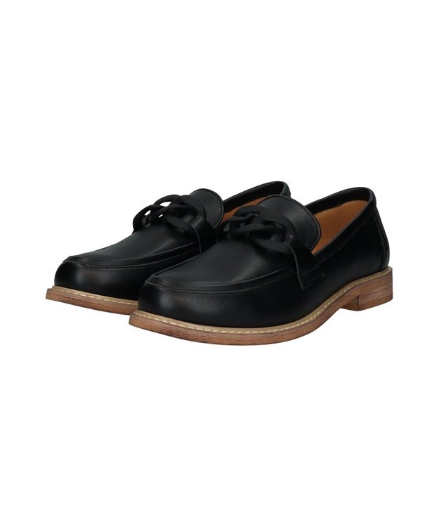 Bridget Birkin 【Bridget Birkin】チャンキーチェーンローファー ブラック