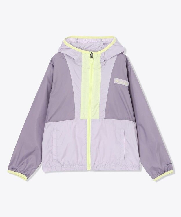 Columbia Columbia/ キッズアイテム/ バックボウルIIフーデッドウィンドブレーカー /コロンビア Shale Purple Lavender Pearl Citron Haz