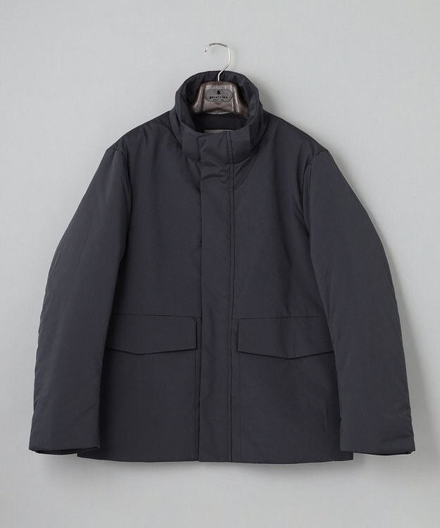 GOTAIRIKU 【37.5Tech】中綿フーデッドブルゾンコート グレー系