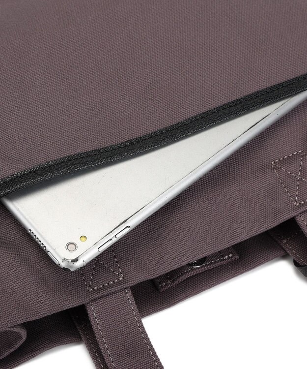 style code 【MERCURYDUO/マーキュリーデュオ】カードケース付　キャンバストートバッグ 推し活バッグ パープル