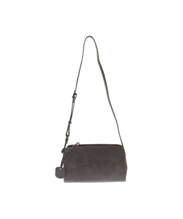 genten ゴートベーシック スクエアショルダーバッグ グレー