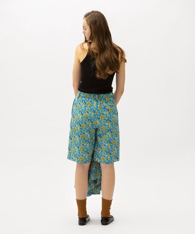 LENO LIBERTY PRINT SHORTS / リバティプリントショーツ BLUE