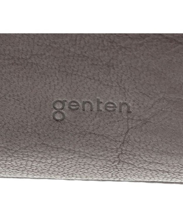 genten ゴートベーシック スクエアショルダーバッグ グレー