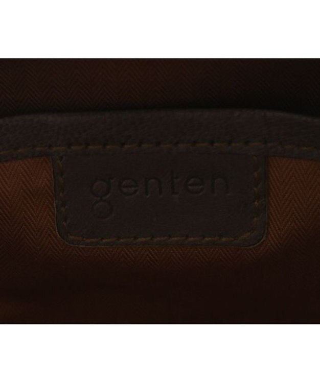 genten ゴートベーシック スクエアショルダーバッグ グレー