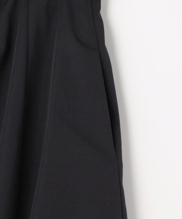 組曲 S 【先行予約】ソフトクロスバルーン スカート ブラック系