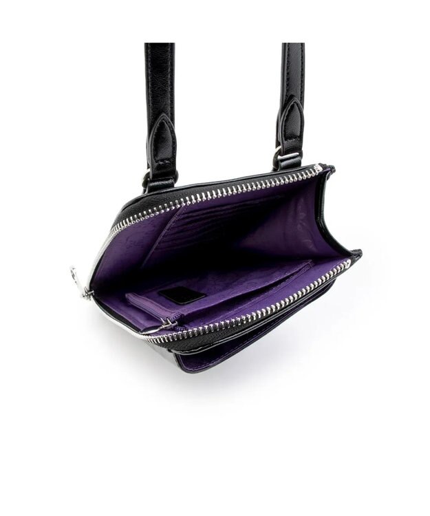 ANNA SUI ポピー スマホショルダー クロ