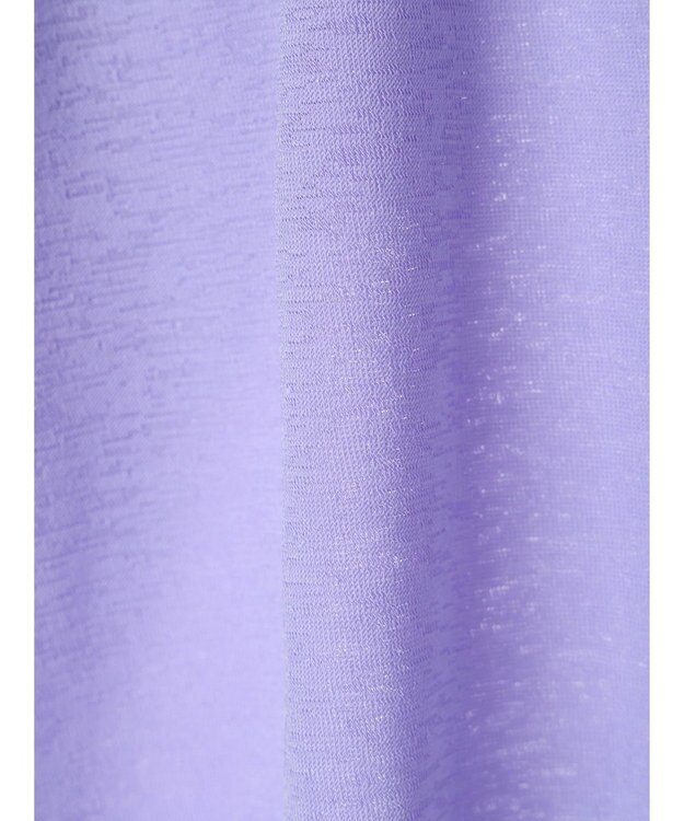 Green Parks Ｖネックシアーカットカーディガン Purple