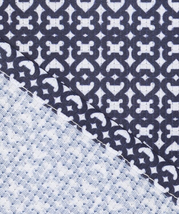 23区GOLF 【辻梨恵プロ着用】UV-A波をブロックする『サンベール』 モノグラムUVパーカー ネイビー系5