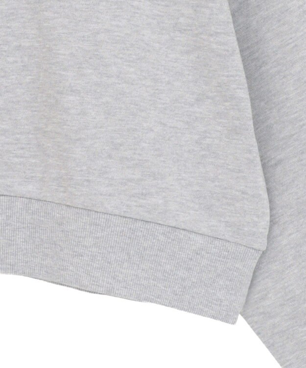 Green Parks Lucifer/ルシファー/レース英字ロゴスウェット Gray Mixture