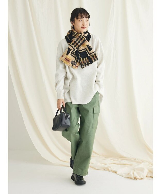 CRAFT STANDARD BOUTIQUE ストレッチカーゴパンツ Khaki