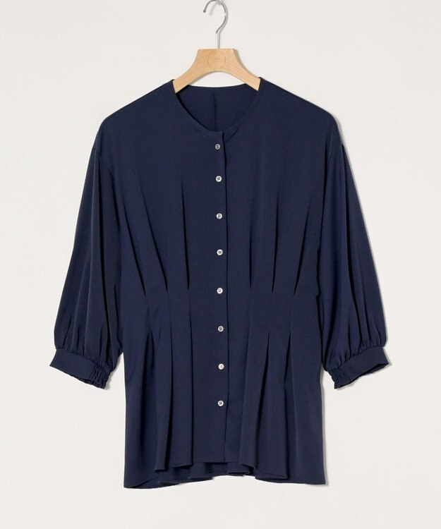 ONWARD Reuse Park 【組曲】ブラウス春夏 ネイビー