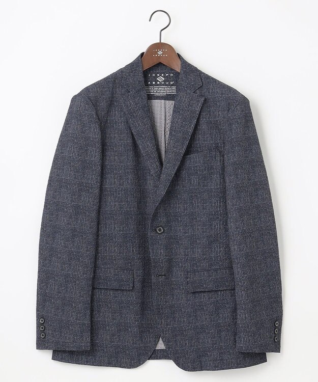 JOSEPH ABBOUD 【イージーケア・多機能】人気 ライトウェーブ ジャケット ネイビー系4