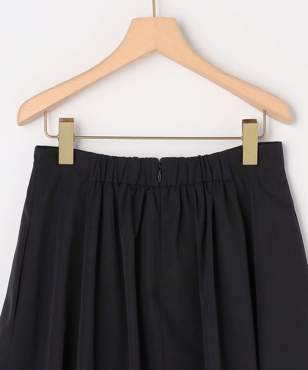 組曲 L 【先行予約】ソフトクロスバルーン スカート ブラック系