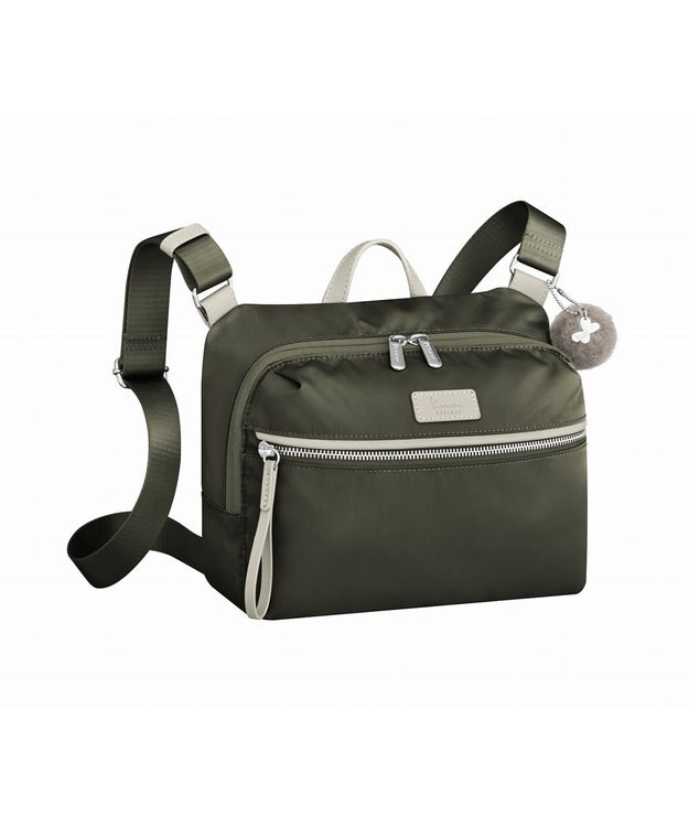 ACE BAGS & LUGGAGE kanana project PJ-15 ライトリーバッグ ショルダーバッグ 17372 カナナプロジェクト 軽量 カーキ