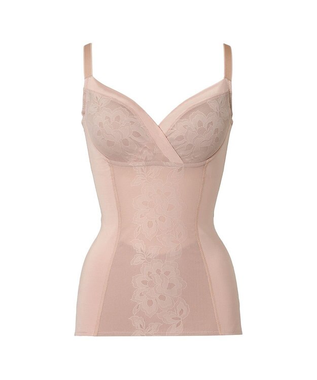 BRADELIS New York 【カヤビューティーラボ】はくだけ簡単!スタイルメイクブラキャミ24  補正 シェイパー ローズベージュ