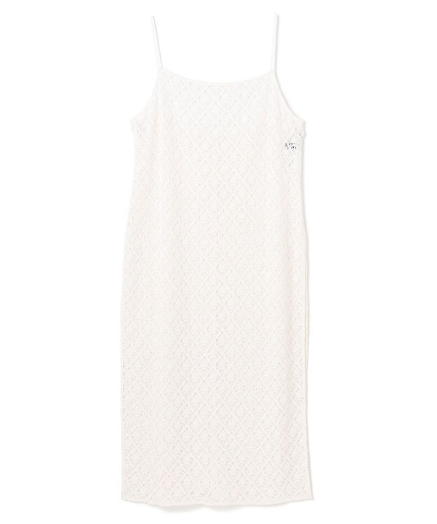 uncrave ジオメトリックレース キャミソールワンピース オフ